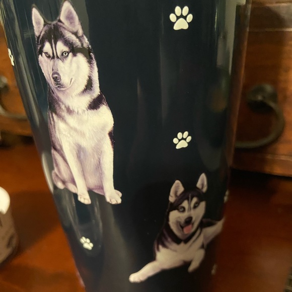 NWT Serengeti Hot Cold Tumbler. Husky design. - Picture 3 of 4